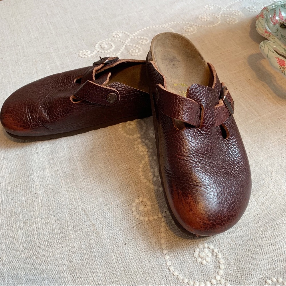 Birkenstock Leather Upper clogs